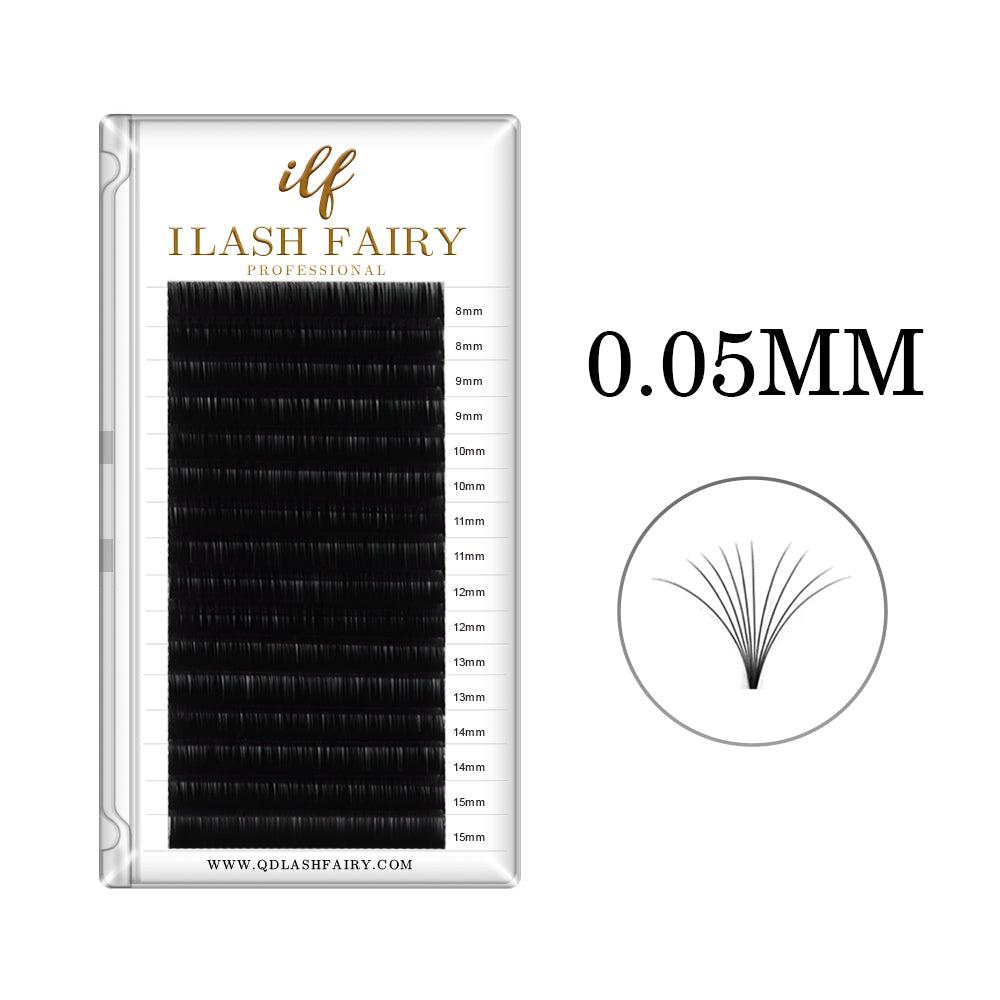 0.05MM Easy Fans Volume Lashes Extensions