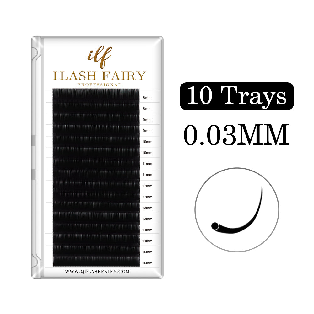 Wholesale 0.03MM  Cashmere Volume Eyelash Extensions 10 TARYS