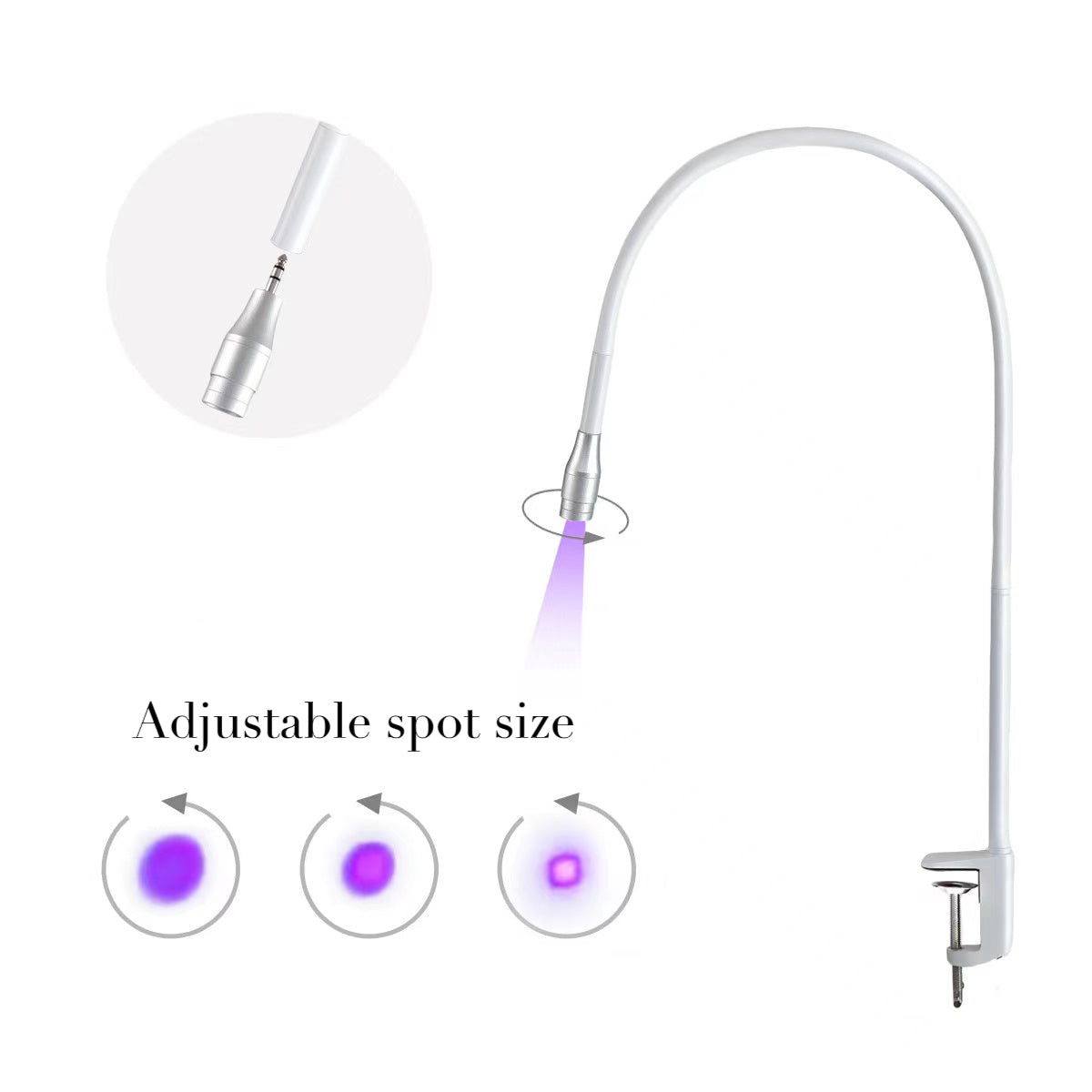 UV LED CLIP LAMP V4