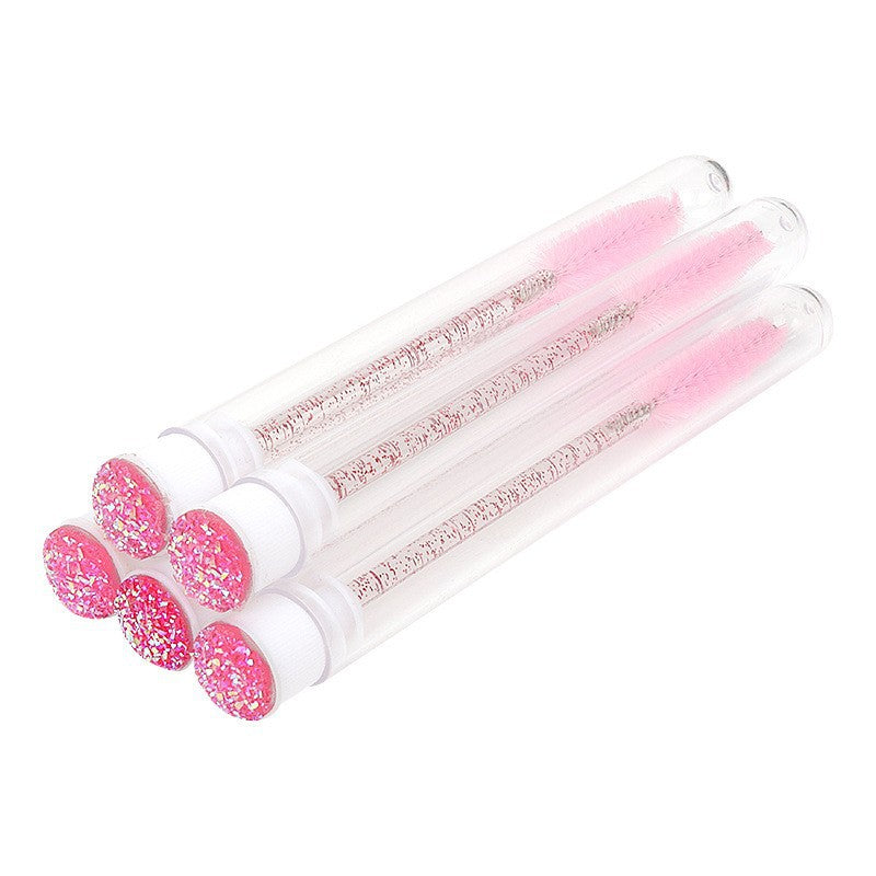 Glitter Mascara Brushes With Tube