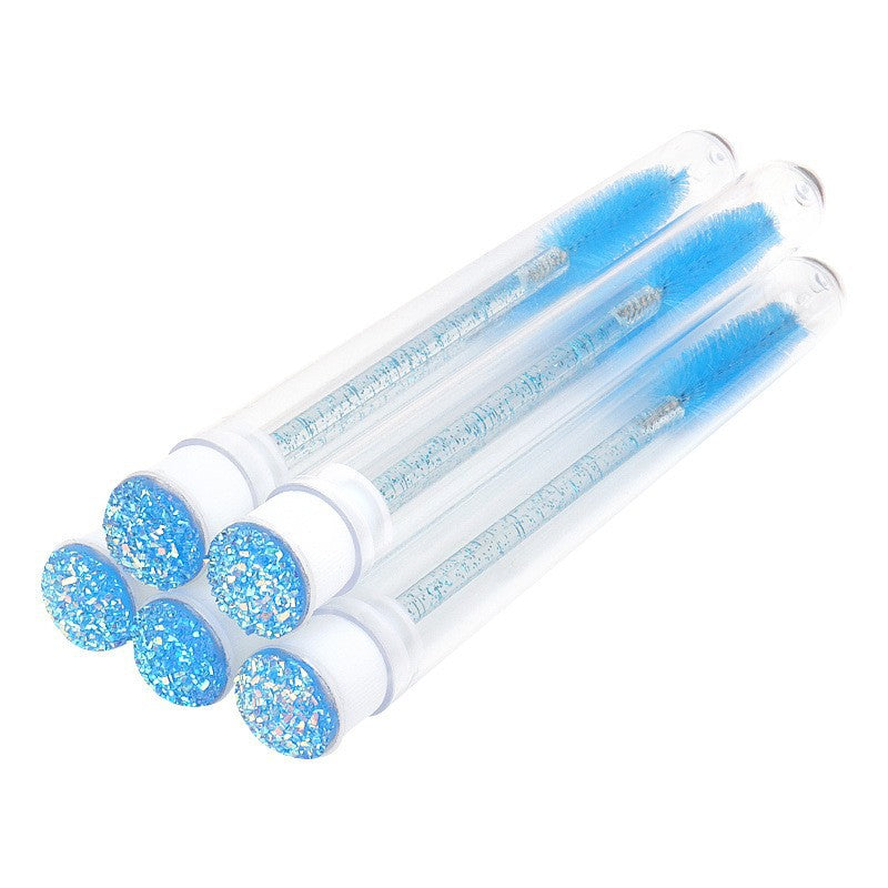 Glitter Mascara Brushes With Tube