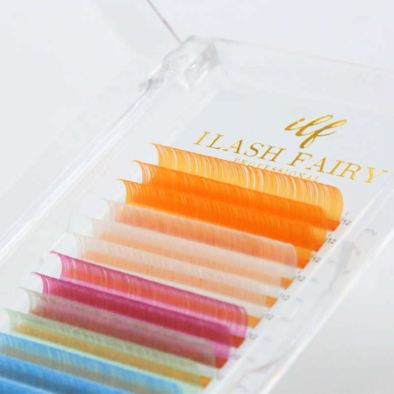 0.07MM COLORFUL LASHES EXTENSION