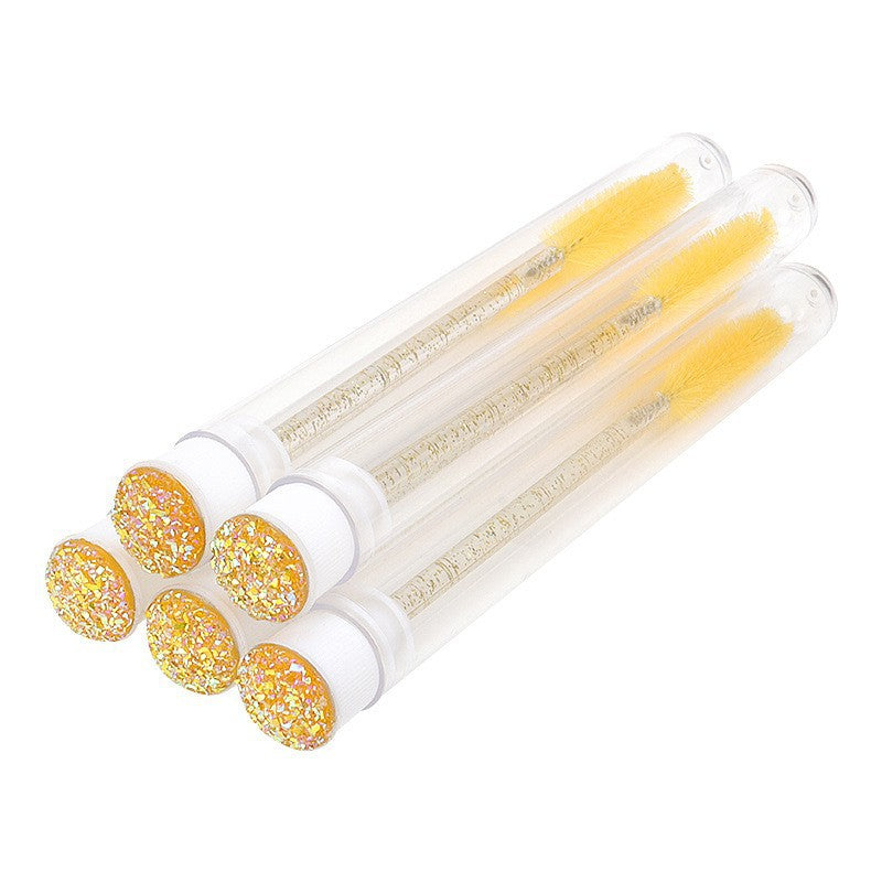 Glitter Mascara Brushes With Tube